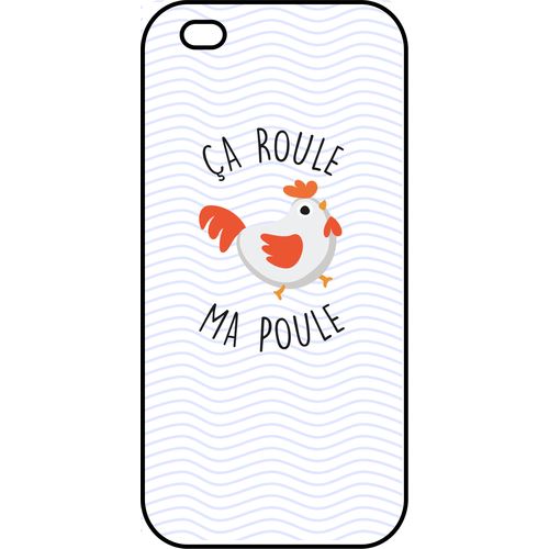 Coque Apple Iphone Se A Roule Ma Poule