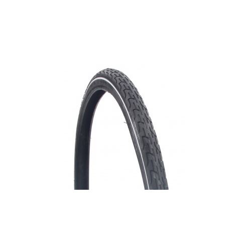 DeliTire pneu avec incrustation 26 x 1 3/8 (37-590) Noir