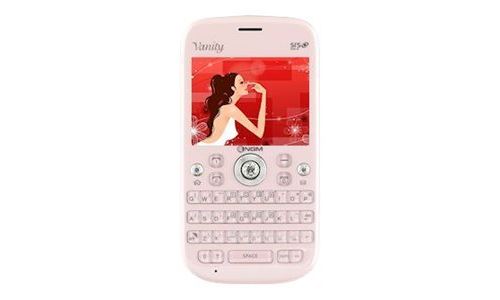 NGM VANITY QWERTY - Téléphone mobile - double SIM - microSD slot - 320 x 240 pixels - TFT - 1,3 MP - rose