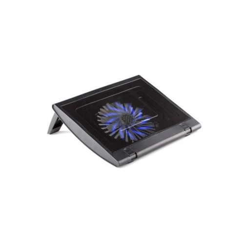 NGS Turbostand - support d'ordinateur portable avec concentrateur USB 2 ports et ventilateur de refroidissement