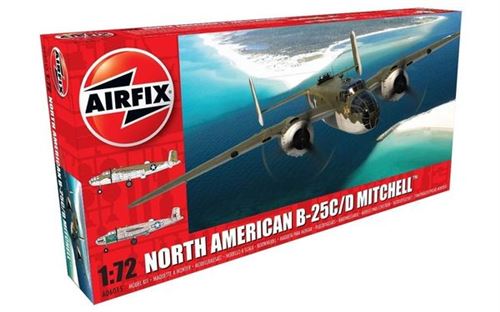 North American B25c/d Mitchell - 1:72e - Airfix