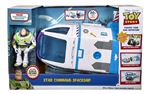 Coffret Toy Story Disney Figurine Buzz l'Eclair 17 cm et son Vaisseau Spatial