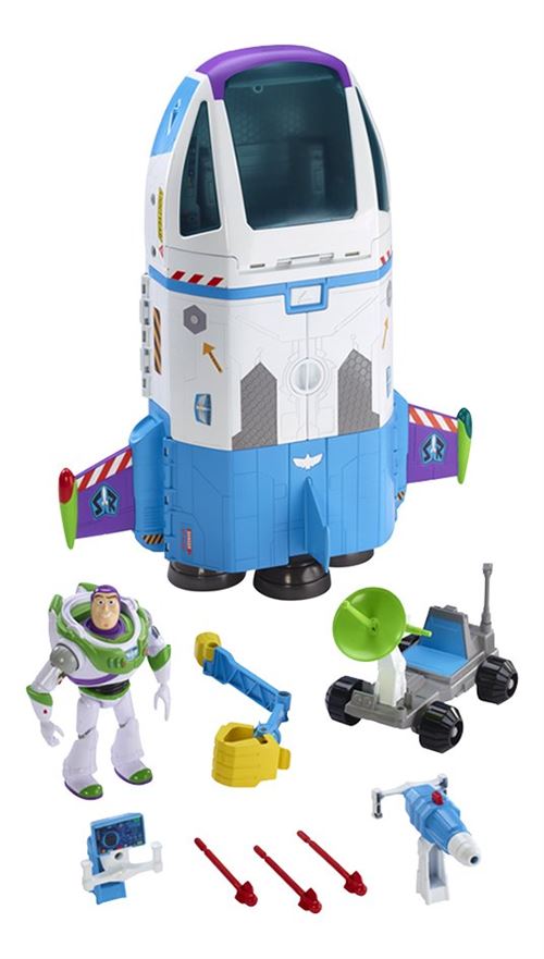 Coffret Figurine Buzz L'Éclair - Planète Hostile, Mattel, Neuve Sous Blister