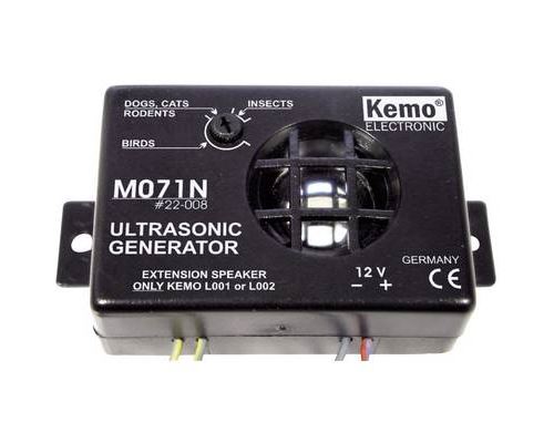 Kemo Répulseur Danimaux Multiple Fréquence M071n Pour Lintérieur/Extérieur - Image 1