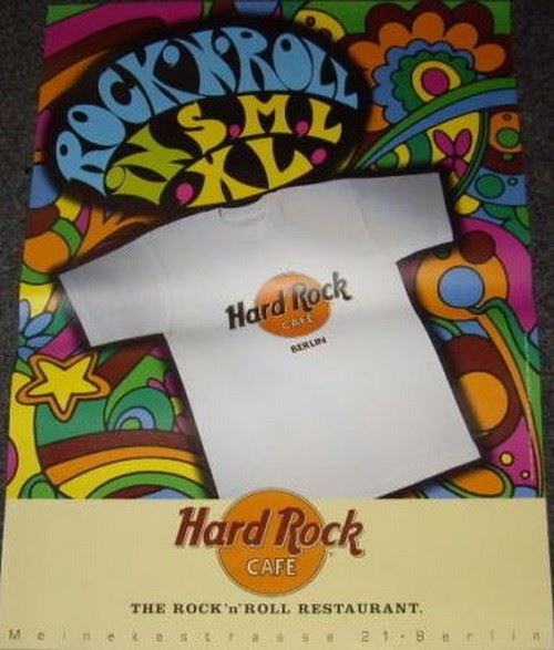 Hard Rock Cafe - 60x84 cm - AFFICHE / POSTER
