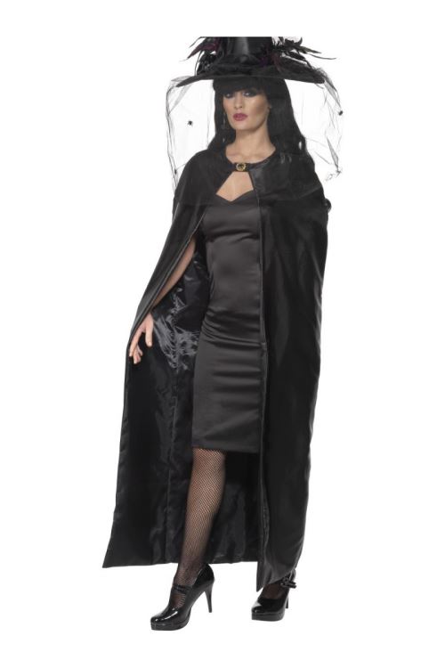 Cape deluxe sorciere noir