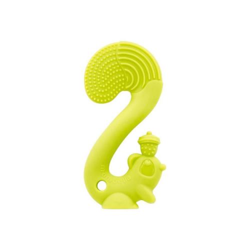 babytolove jouet de dentition ecureuil vert