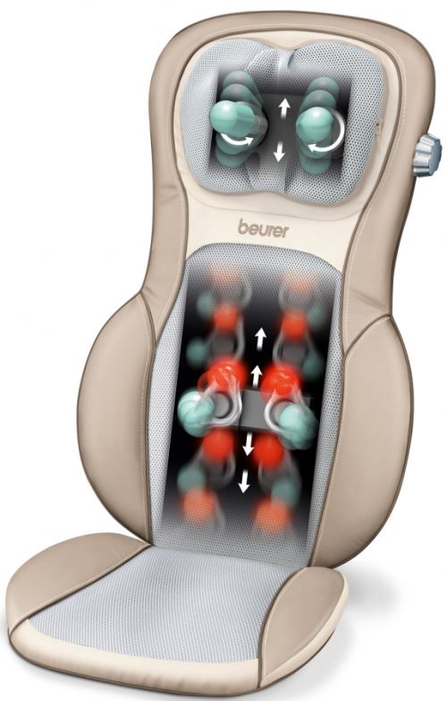 Beurer MG 295 - massage-zitkussen - crème