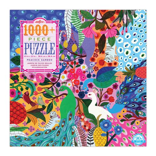 Puzzle 1008p- le jardin des paons