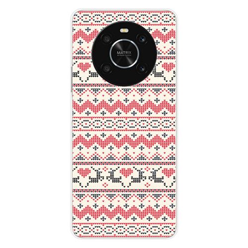 Coque en silicone imprimée compatible Huawei Honor X9 4G NO Pull de Noël Rennes