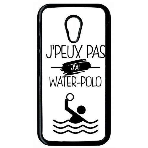 Coque j peux pas j ai water polo 1 compatible motorola moto g2 transparent