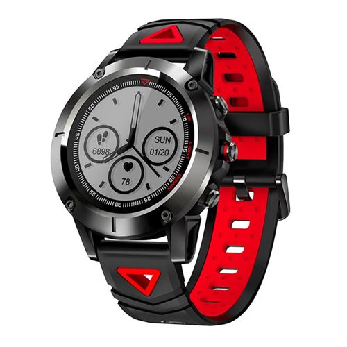 Montre Bracelet Intelligente GPS Etanche pour Sports et Loisirs GX-BW345 (Rouge)