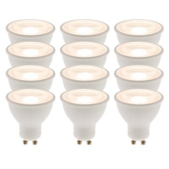 Zenitech - Lot de 12 spots LED 5W GU10 réflecteur - 1