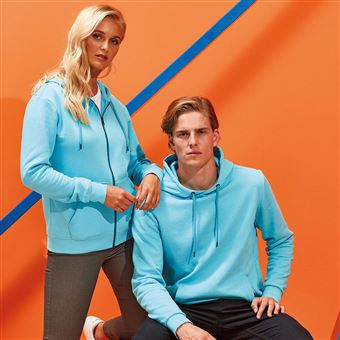 Asquith Fox Veste a capuche Femme 44 FR Bleu ciel UTRW7147 Sweat shirts de sport Achat prix fnac
