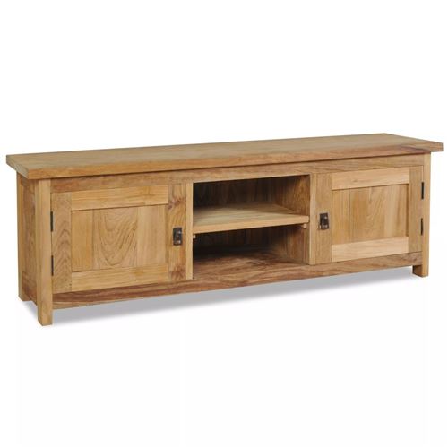 vidaXL Tv-meubel 120x30x40 cm massief teakhout