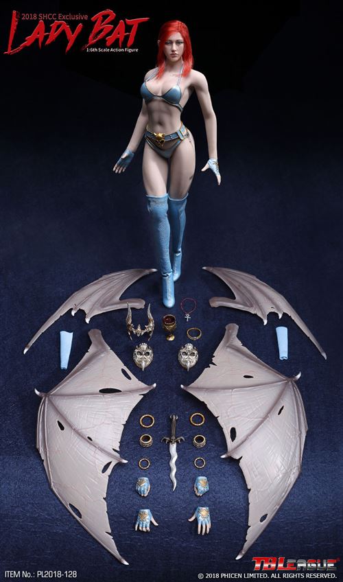 Figurine Phicen TbLeague - Lady Bat