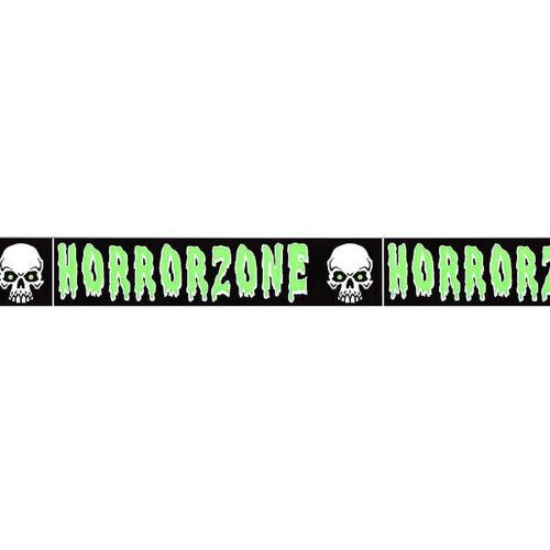 Scream Machine - Bandes d'avertissement (Taille unique) (Noir / vert / blanc) - UTSG18535