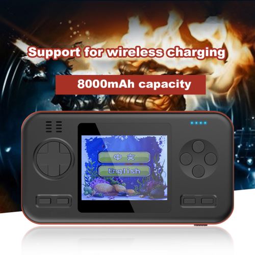 2019 Capacité Console de Jeux Portable Banque D'Alimentation Usb Portable Chargeur Qi de Charge aloha2874