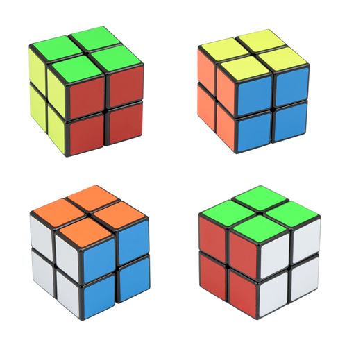 Cube magique Casse-tête 4 façades - jeux de magie Éducatif Jouets noir pour  Enfants adultes - Casse-Tête - Achat & prix