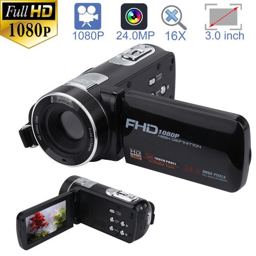 Caméra Numérique Écran 3 Full HD 1080P Photo Vidéo 24MP Zoom 16x Nocturne  YONIS au meilleur prix