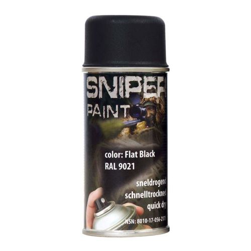 Bombe de peinture militaire spray fosco 150ml black