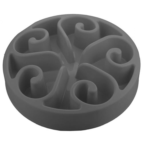 Comparer les prix de EAT SLOW LIVE LONGER Mangeoire lente Original Gris S