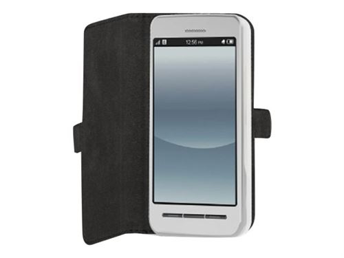 SBS Universal Book Case TEBOOKUN45R - Flip cover voor mobiele telefoon - polyurethaan - rood