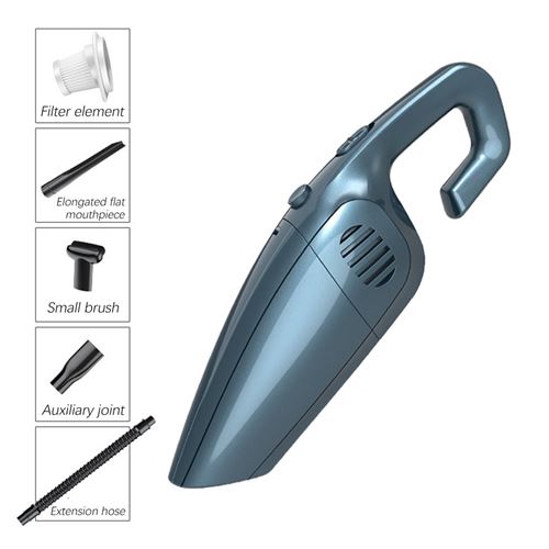 Mini aspirateur à main Q2A portable Sans fil pour voiture et maison -Vert