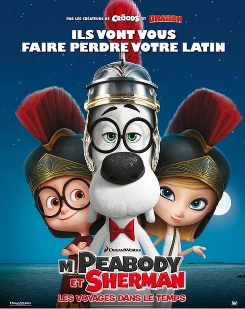 M. Peabody Et Sherman - 120x160 cm - AFFICHE / POSTER
