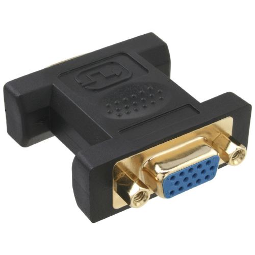 Mini Gender Changer, InLine®, 15 broches HD (VGA) fem./fem.