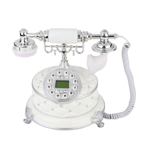 Vintage Téléphonique/Téléphone Rétro Vbestlife Classique / Téléphone Fixe Compatibilité Fsk / Dtmf Pour Bureau / Maison
