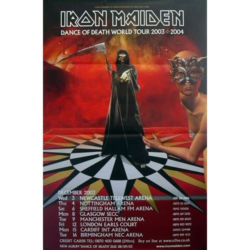 Iron Maiden - 100x150 cm - AFFICHE / POSTER