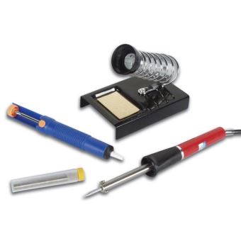 Support pour outils de soudage électriques Support de fer à souder avec éponge Durable et utile