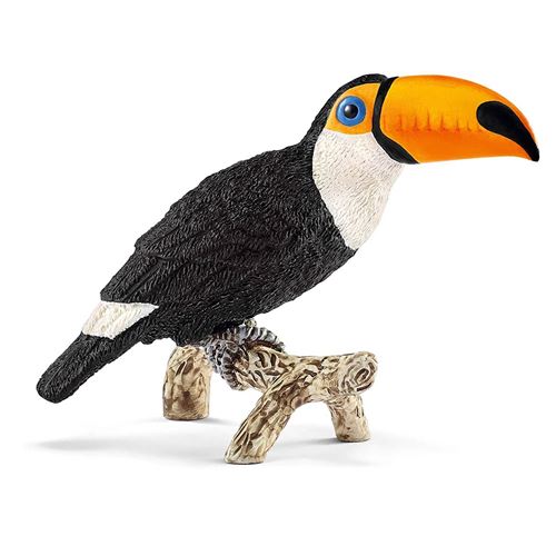 Figurine du Toucan de la vie sauvage Schleich pour enfants