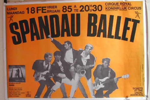 Spandau Ballet - 70x100 cm - AFFICHE / POSTER