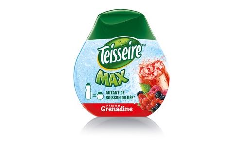 Sirop et concentré Sodastream Teisseire Max Grenadine 66ml