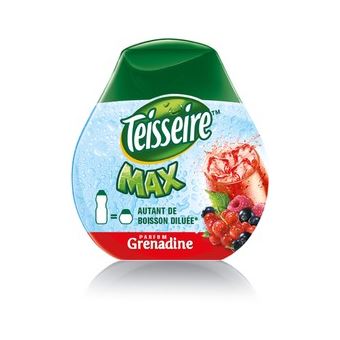 Sirop et concentré Sodastream Teisseire Max Grenadine 66ml