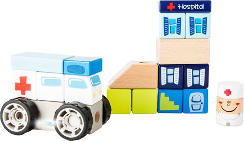Kit De Construction Ambulance Avec Effets Sonores