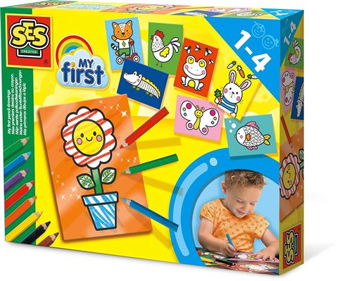 SES Creative - Mes Premiers Dessins Au Crayon - My First, 14425