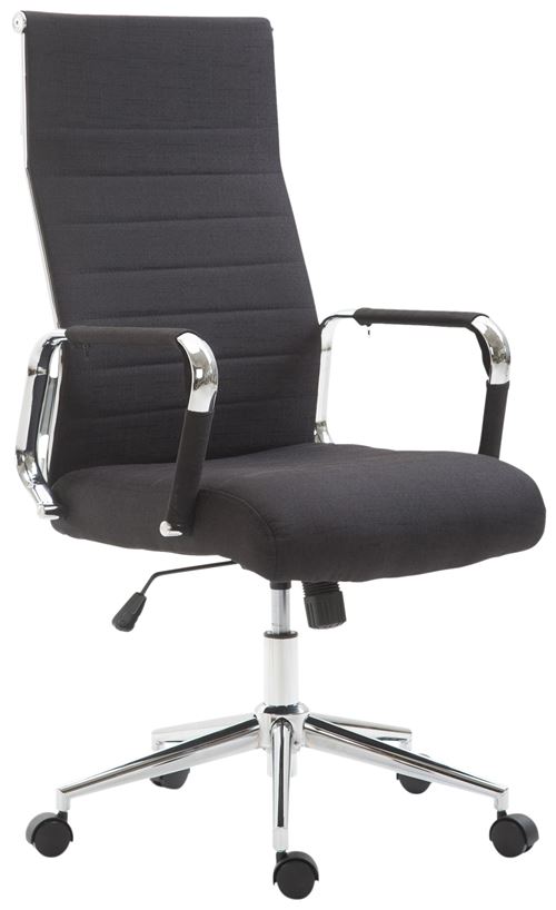 CLP Fauteuil de bureau Kolumbus tissu  Noir