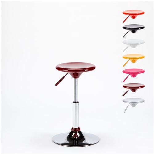 Tabouret pour Enfants réglable en hauteur Seattle Design, Couleur: Rouge