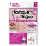 Plastique fou 5 feuilles 26,2 x 20,2 cm - Couleurs pastel - Graine Créative