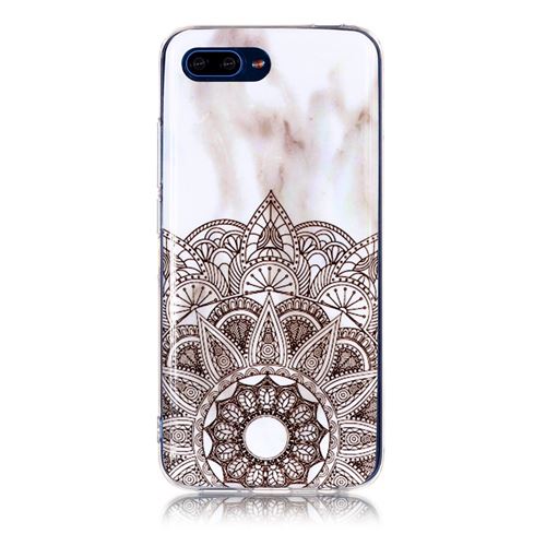 Coque en TPU modèle fleur mandala pour votre Huawei Honor 10