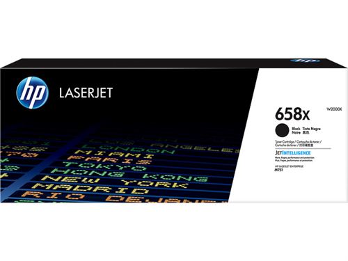 hp inc. hp 658x black laserjet toner cartridge noir
