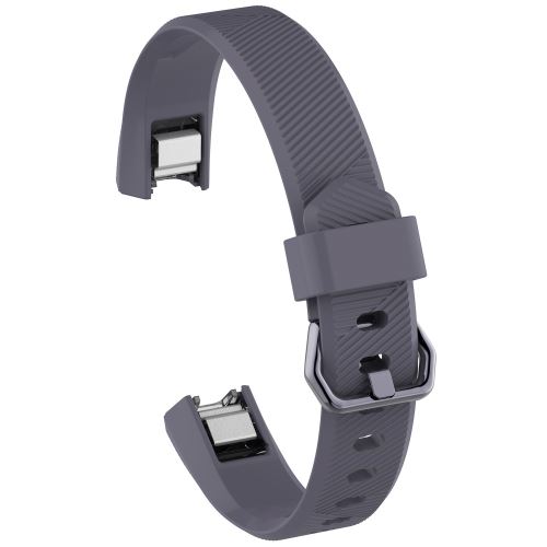 Bracelet tpe réglable dragonne, longueur : 8.5 9cm gris pour Fitbit Alta HR