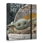 Classeur Premium à 2 anneaux avec élastique Star Wars The Mandalorian Grogu
