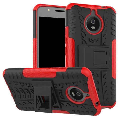 Coque Anti Choc Pour Motorola Moto G5 S Plus Modèle Spider - Rouge