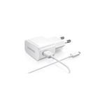 Samsung Galaxy Tab 4 7.0 T230 Chargeur Secteur 2a + Cable Blanc Micro Usb D'origine Eta-u90ewe
