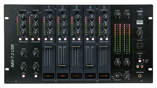 DAP IMIX-7.2 USB table de mixage rackable