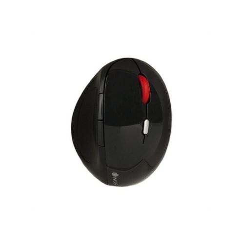 NGS Evo Wireless Mouse - Souris - ergonomique - optique - 5 boutons - sans fil - RF - récepteur sans fil USB - noir